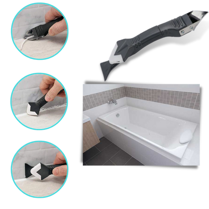Multi-material Grout and Scraper Tool