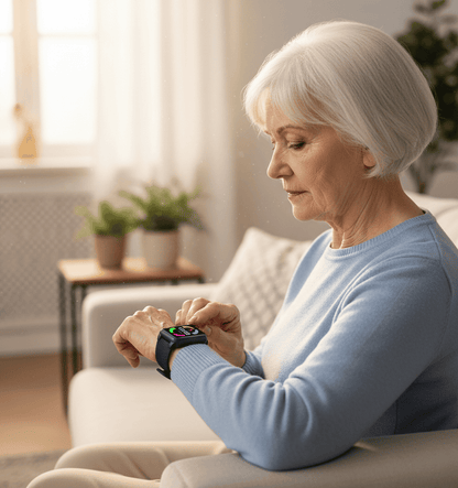 BowLift | Smartwatch for seniors with location sharing & SOS function