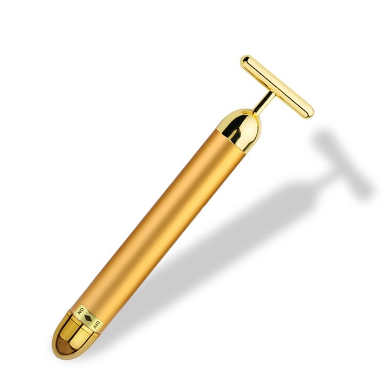 Brehn | Energy 24K Gold T Beauty Bar Face Roller Massager