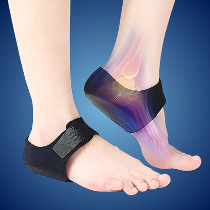GelCush Heel Cups for Plantar Fasciitis | Soft Gel Inserts - for Heel Pain Relief and Shock Absorption Bowlift