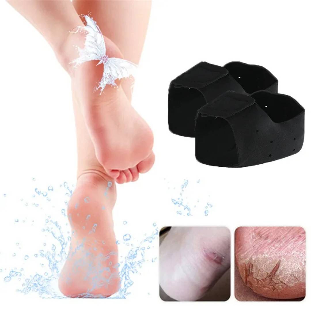 GelCush Heel Cups for Plantar Fasciitis | Soft Gel Inserts - for Heel Pain Relief and Shock Absorption Bowlift
