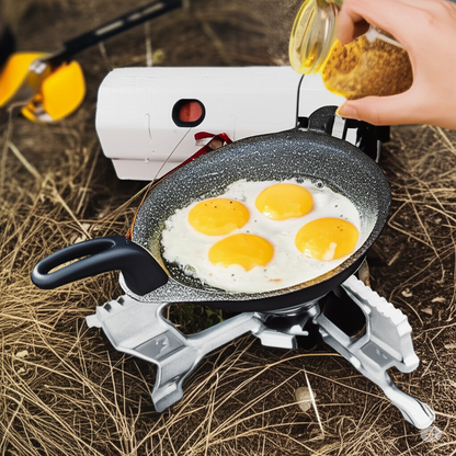 BowLift | Portable Foldable Camping Gas Stove for Outdoor Cooking and Travel