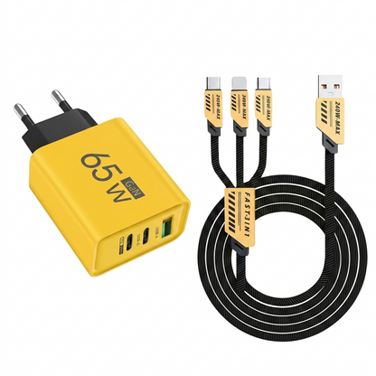 120W USB fast charger with 4 ports | Karnz