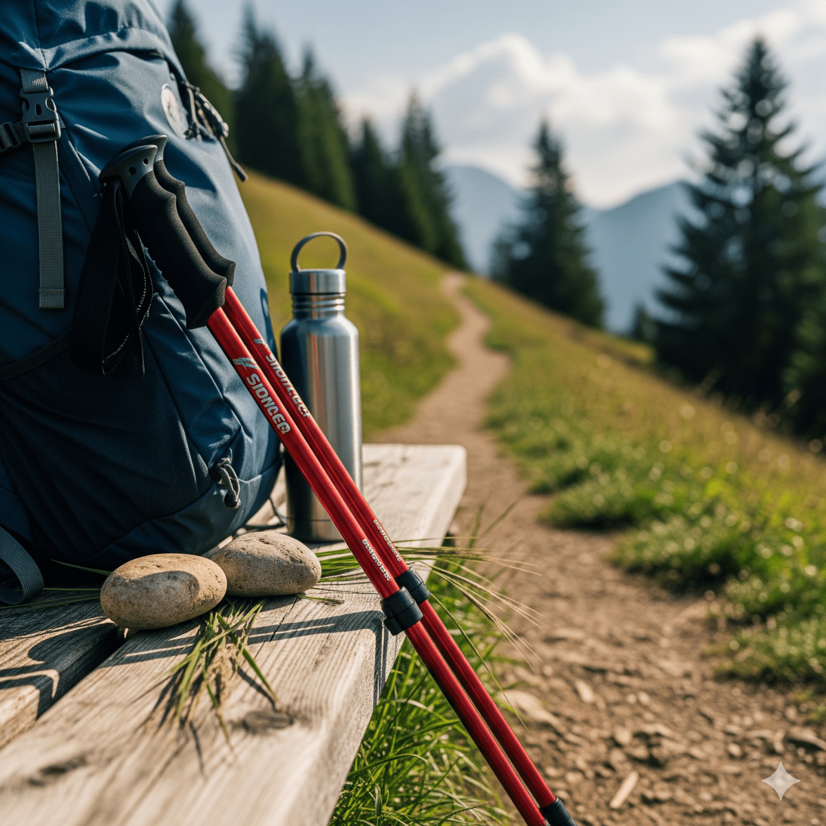 Skanto | Adjustable Trekking Poles for Stability and Comfort
