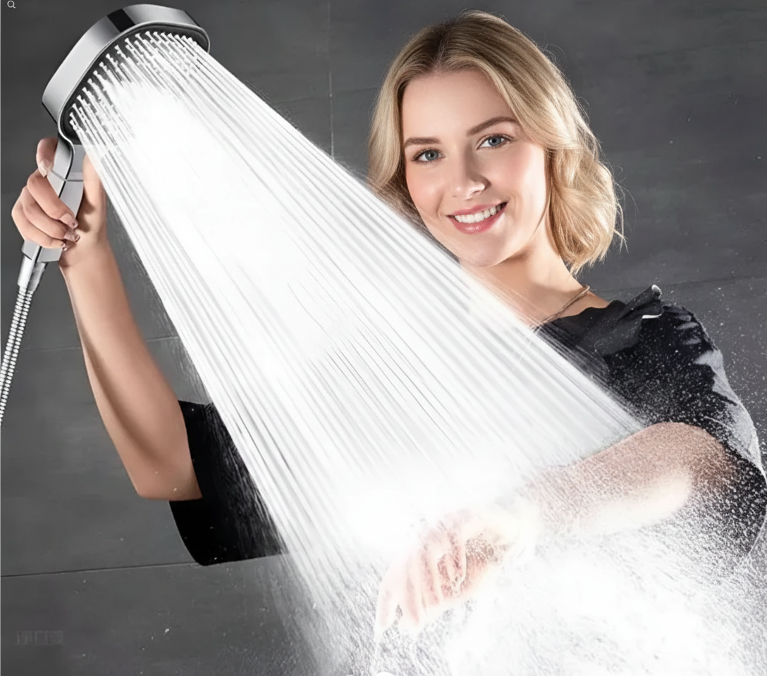 Cascade Pressure Shower Head Kit | Brehn