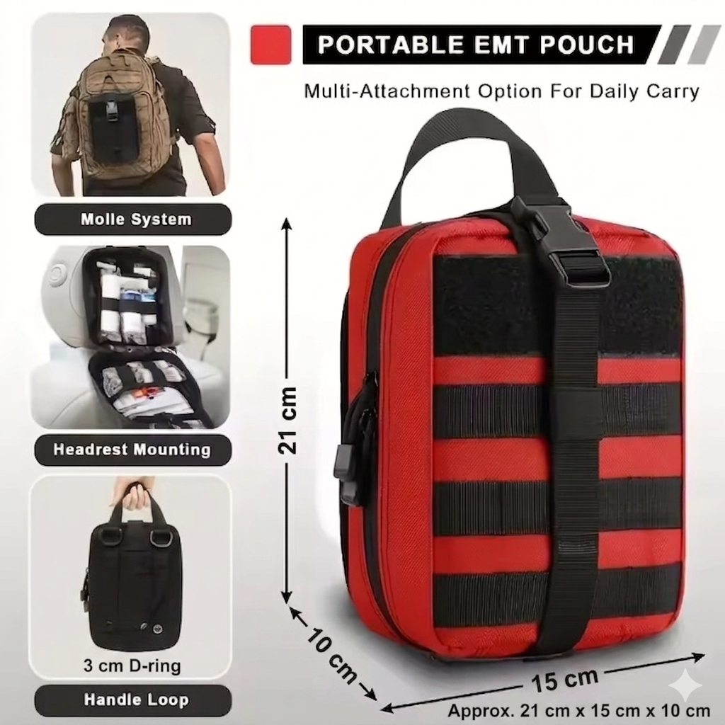 Tactical First Aid Kit 205-piece | Karnz