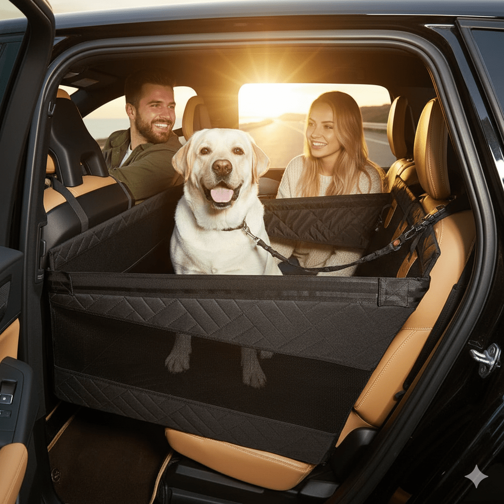 Skanto | Waterproof Memory Foam Dog Seat for the Car