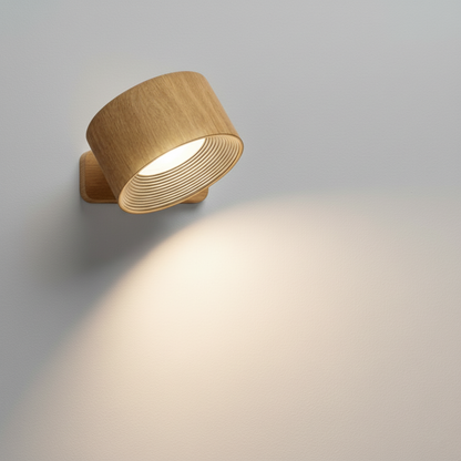 Wireless Wall Lamp – 360° Adjustable and Rechargeable LED Lighting (USB)