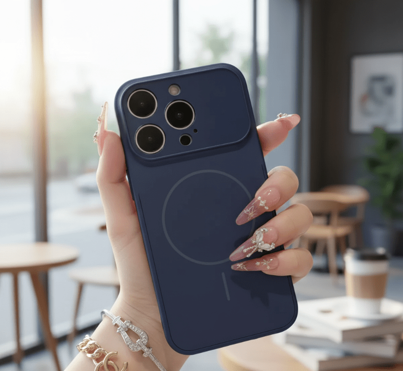 Skanto | Ultra-thin MagSafe Case with Frosted Finish for iPhone