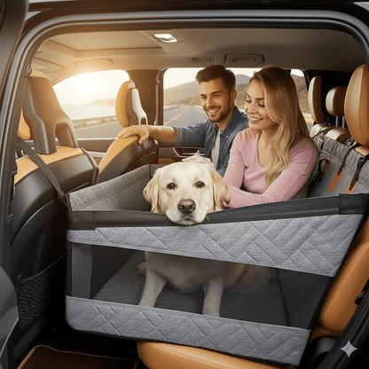 Skanto | Waterproof Memory Foam Dog Seat for the Car