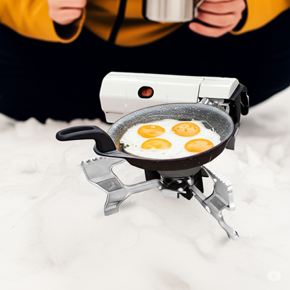 BowLift | Portable Foldable Camping Gas Stove for Outdoor Cooking and Travel