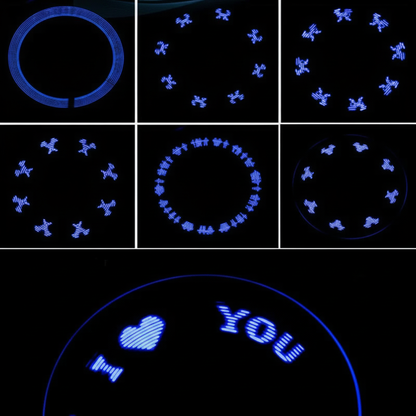 Skanto | LED Bike Tire Light with Text Display – Waterproof for Increased Safety