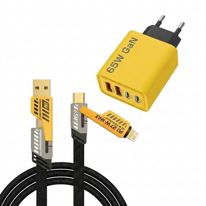 120W USB fast charger with 4 ports | Karnz