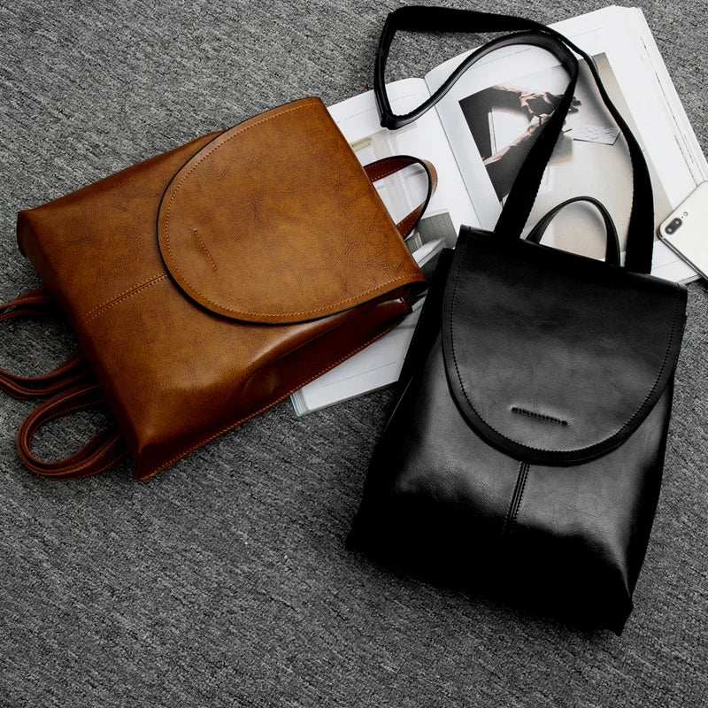 BowLift | Trendy Leather Backpack for Women - Stylish, Versatile & Sustainable