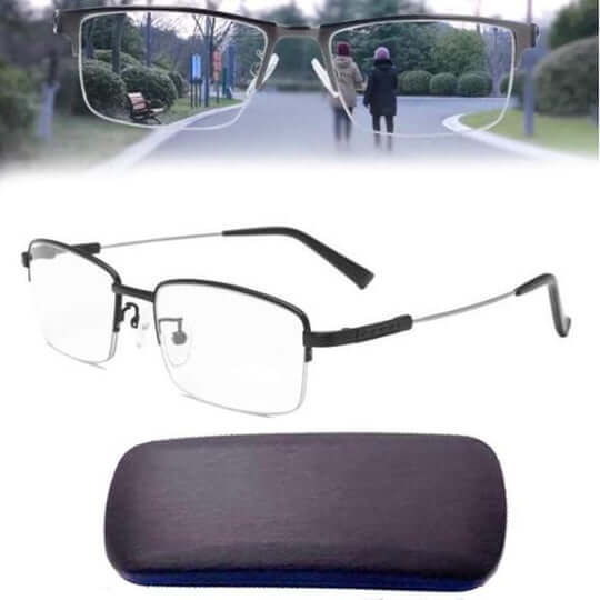 Karnz | Optivista Multifocal glasses with automatic vision adjustment and blue light filter