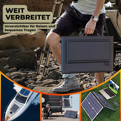 PowerFlex 1000W Foldable Solar Panel – Portable Solar Power for Camping and Outdoor | Bowlift