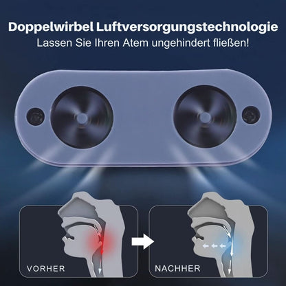 Compact CPAP device against snoring and sleep apnea