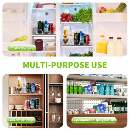 BowLift | Beverage Organizer with Ejection Mechanism – for Refrigerator & Pantry Shelf