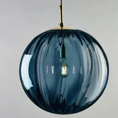 Skanto | Modern Glass Ceiling Lamp with Integrated LED Lighting