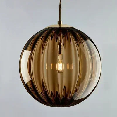 Skanto | Modern Glass Ceiling Lamp with Integrated LED Lighting