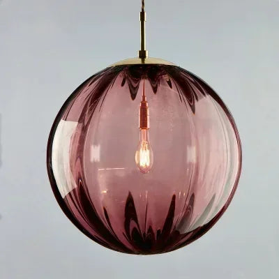 Skanto | Modern Glass Ceiling Lamp with Integrated LED Lighting