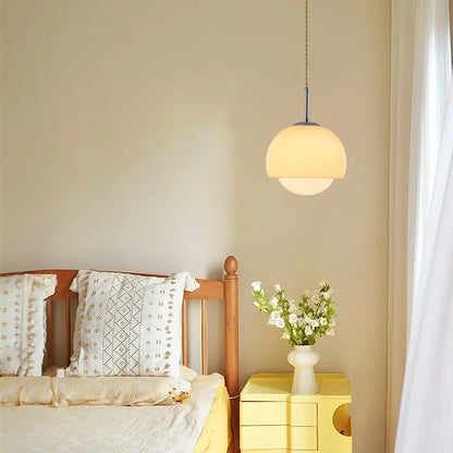 Nordic Glass Pendant Light – Retro Hanging Lamp for Dining Room & Kitchen | Skanto
