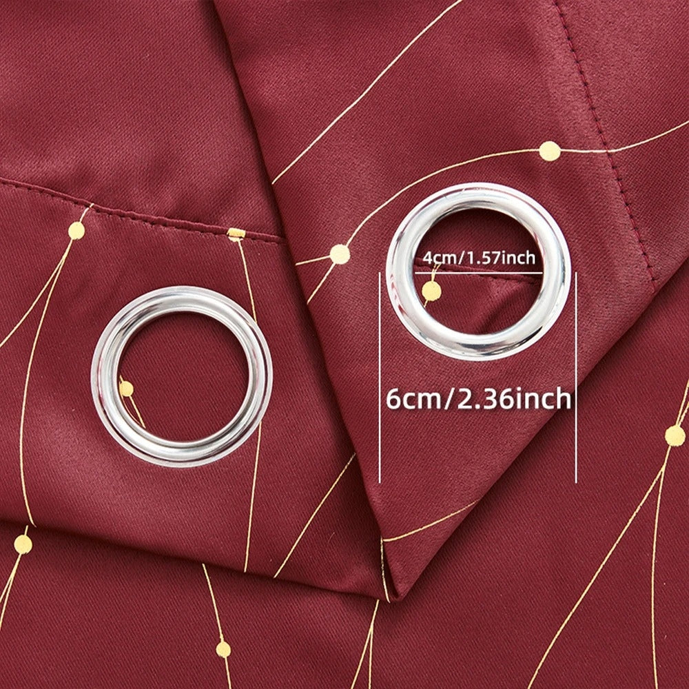 Skanto | Gleam Chic Blackout Curtains