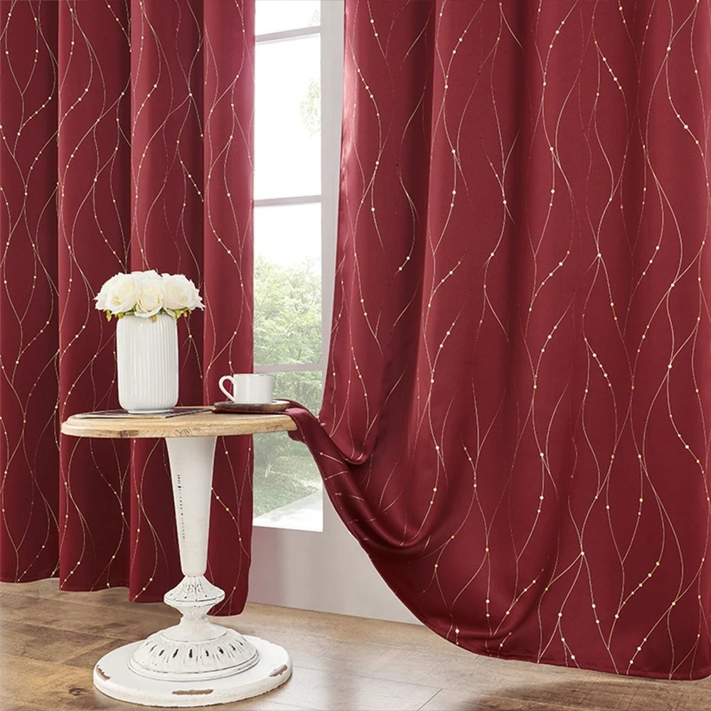 Skanto | Gleam Chic Blackout Curtains