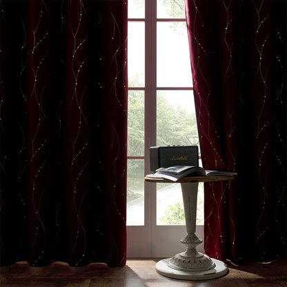 Skanto | Gleam Chic Blackout Curtains