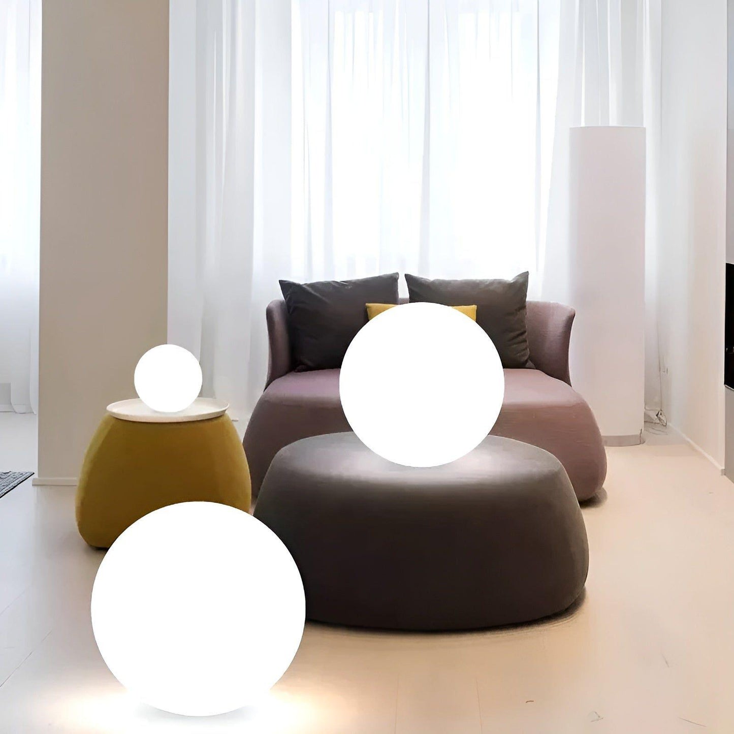 GlowBall Light - Waterproof, Color-Changing LED Garden Ball Lamp hi | Kalsten