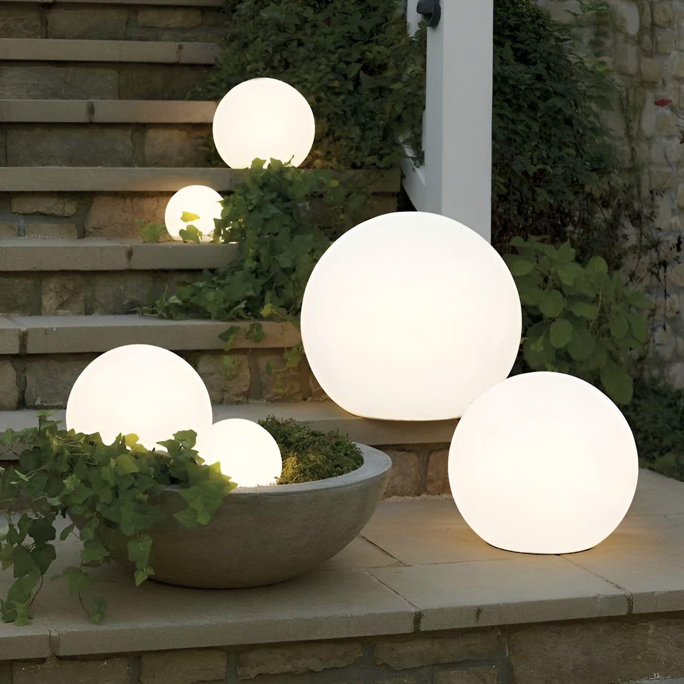 GlowBall Light - Waterproof, Color-Changing LED Garden Ball Lamp hi | Kalsten