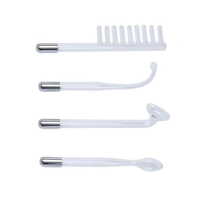 Skanto GlowVive High-Frequency D'arsonval Beauty Device | for Acne - Anti-Aging - Skin Tightening - Hair Growth - Scalp Care Skanto