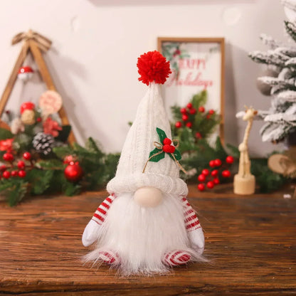 Skanto | Christmas Gnome Decoration | LED Night Light | Warm Glow Holiday Ornament