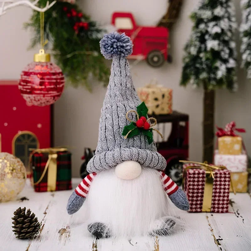 Skanto | Christmas Gnome Decoration | LED Night Light | Warm Glow Holiday Ornament