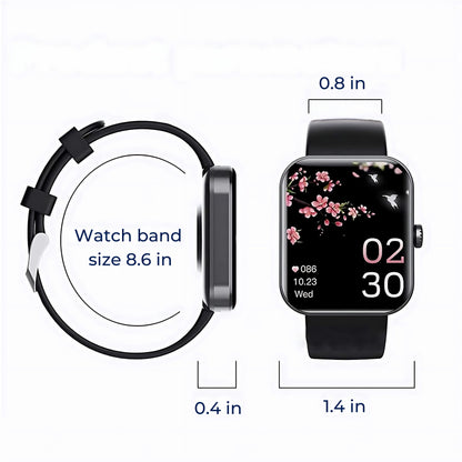 Glucowatch | Non-invasive Blood Sugar Smartwatch – Real-time Monitoring, Trend Tracking & Personalized Notifications Karnz
