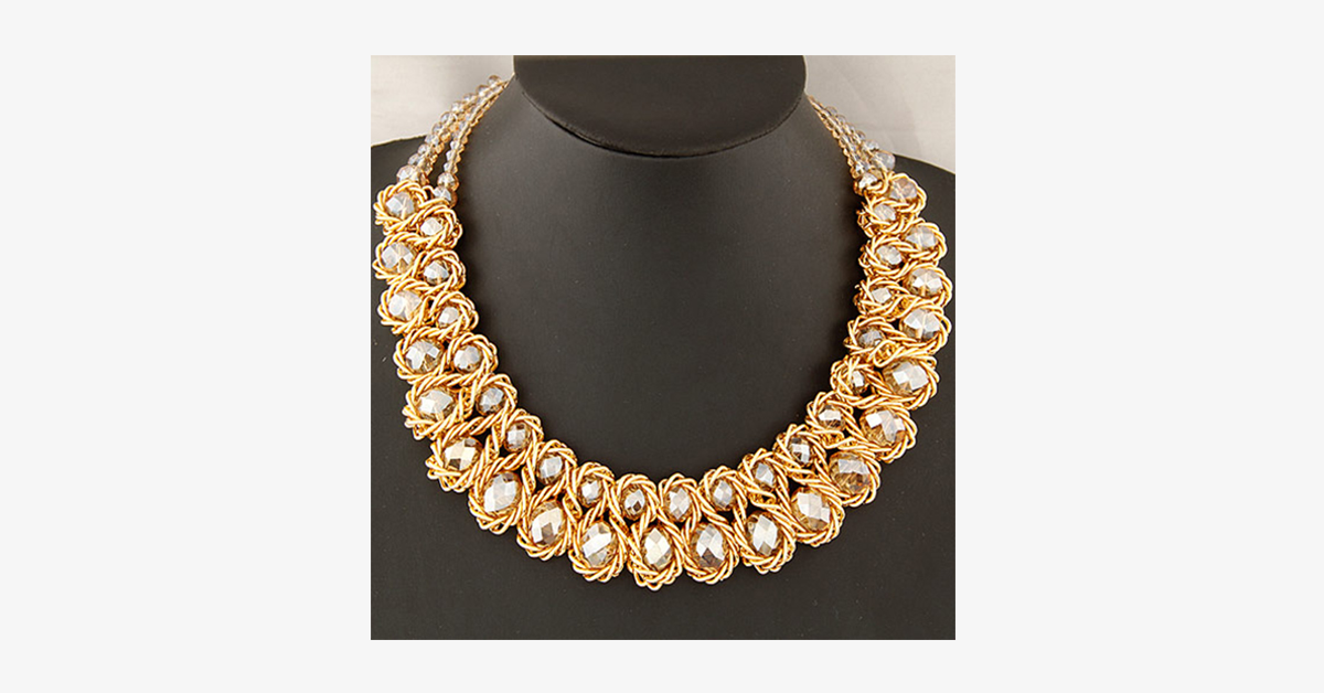 BowLift | Large Choker Double Pearl Necklace – Must-Have jewelry piece with elegant and unique design