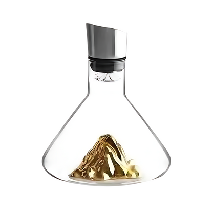 BowLift | Premium Wine Decanter | Lead-Free Crystal with Quick Aeration & Filtration for Enhanced Flavor Experience