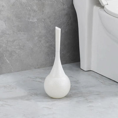 Skanto | Elegant Gold-Look Toilet Brush for Bathroom Style, Hygiene & Luxury