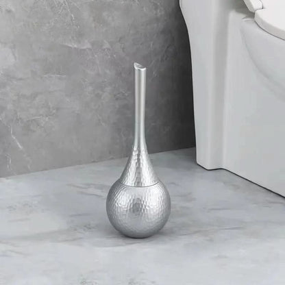 Skanto | Elegant Gold-Look Toilet Brush for Bathroom Style, Hygiene & Luxury