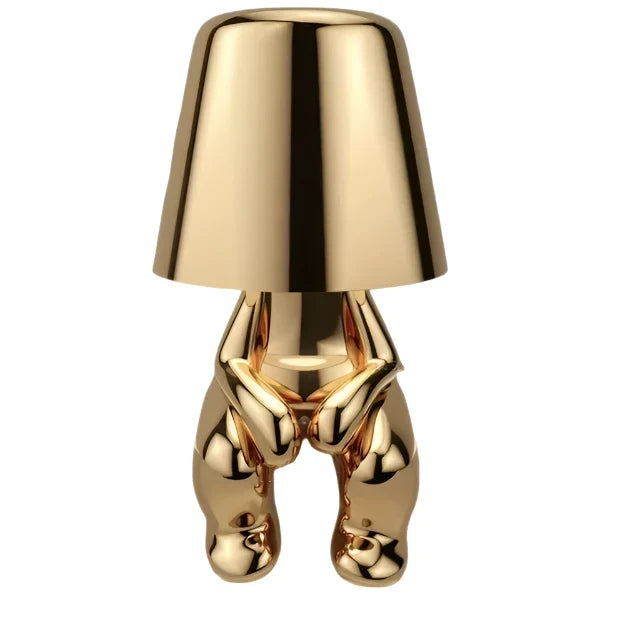 Modern LED Table Lamp in Sculptural Design – Decorative Statuette Lamp for Living Room | Skanto