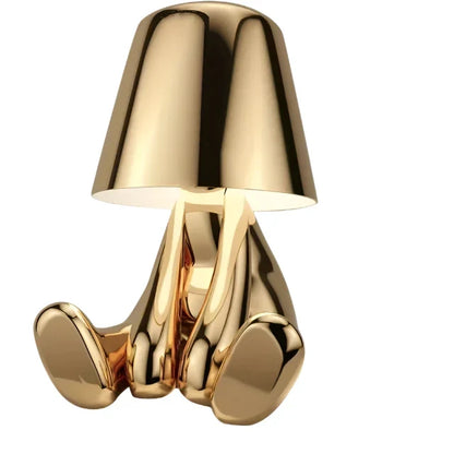 Modern LED Table Lamp in Sculptural Design – Decorative Statuette Lamp for Living Room | Skanto