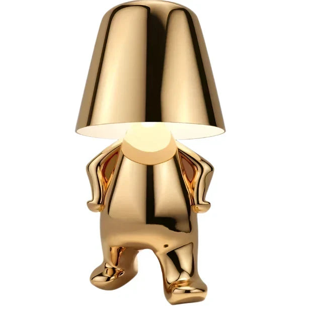 Modern LED Table Lamp in Sculptural Design – Decorative Statuette Lamp for Living Room | Skanto