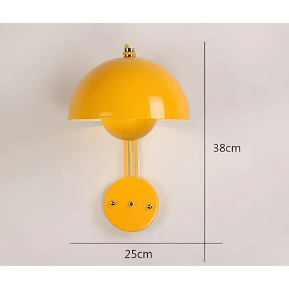 Skanto | BudLume - Mushroom Light Cozy Scandinavian Wall Lamp