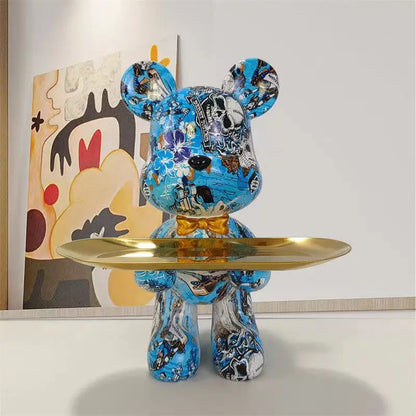 BowLift | Graffiti Bear Figure Key Storage