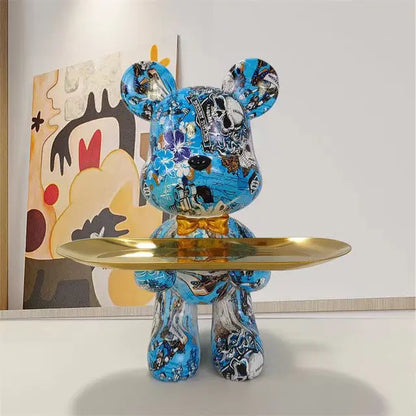 Skanto | PawTag - Graffiti Bear Statue