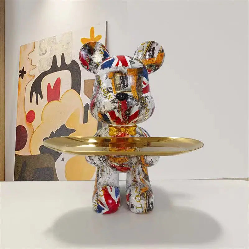 Skanto | PawTag - Graffiti Bear Statue