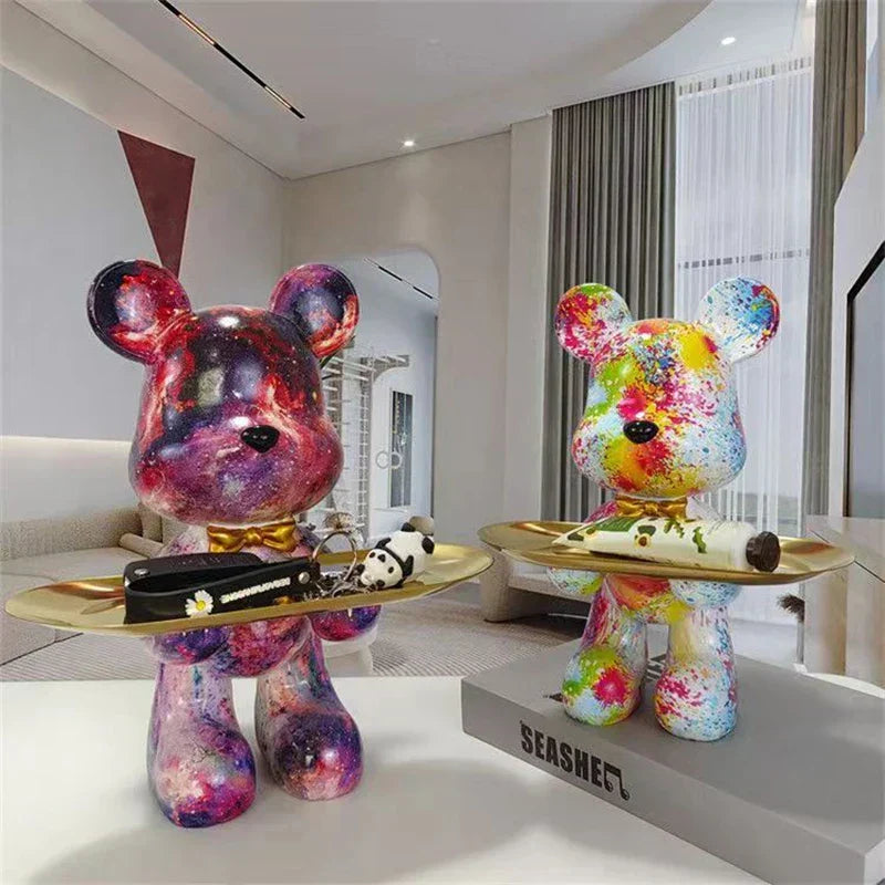 Skanto | PawTag - Graffiti Bear Statue