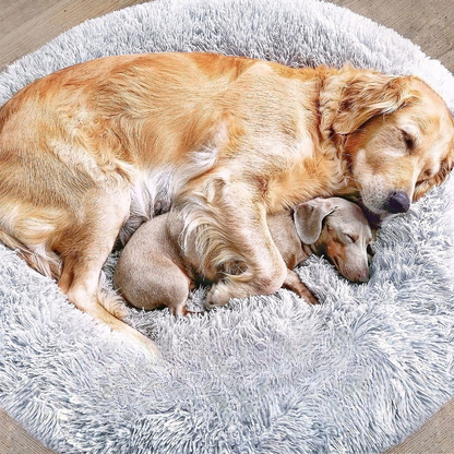 Skanto | FluffyNest Comfort Dog Bed – Orthopedic Plush Sleeping Pad for Dogs