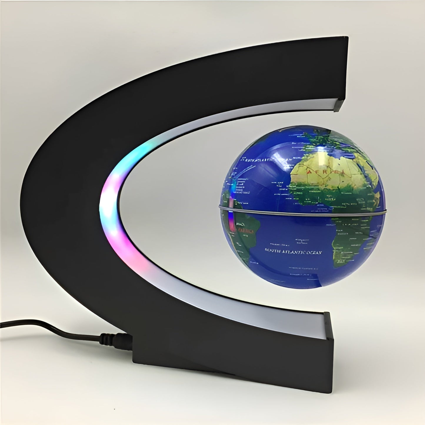 Skanto | Magical Floating Globe with LED Lighting and Educational Touch