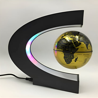 Skanto | Magical Floating Globe with LED Lighting and Educational Touch